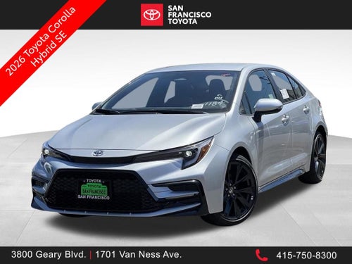 2026 Toyota Corolla Hybrid SE