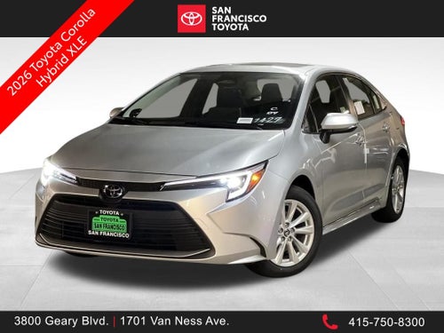 2026 Toyota Corolla Hybrid XLE