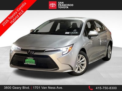2026 Toyota Corolla Hybrid XLE