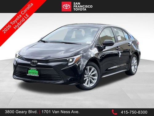 2026 Toyota Corolla Hybrid LE
