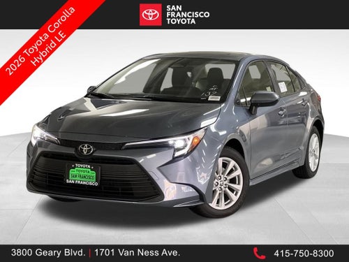 2026 Toyota Corolla Hybrid LE