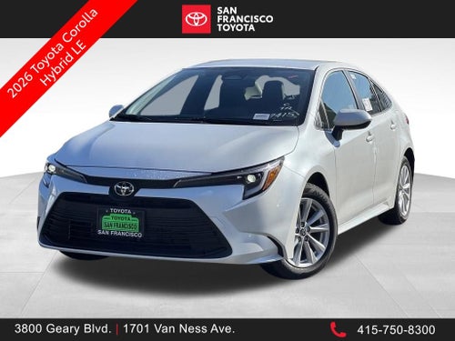 2026 Toyota Corolla Hybrid LE