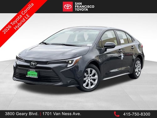 2026 Toyota Corolla Hybrid LE