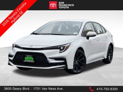 2026 Toyota Corolla Hybrid SE