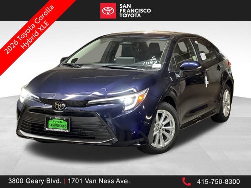 2026 Toyota Corolla Hybrid XLE