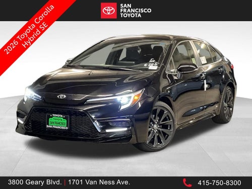 2026 Toyota Corolla Hybrid SE AWD