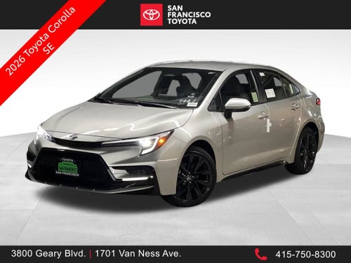 2026 Toyota Corolla SE