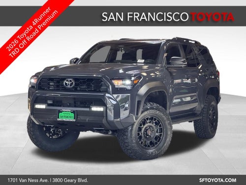 2026 Toyota 4Runner TRD Off-Road Premium