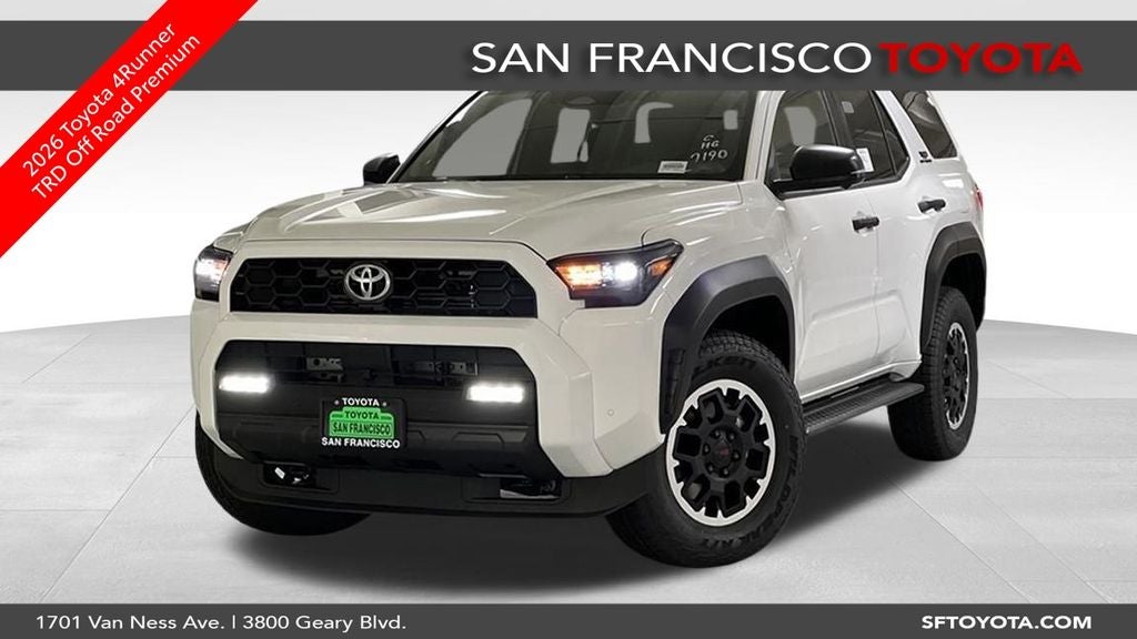 2026 Toyota 4Runner TRD Off-Road Premium