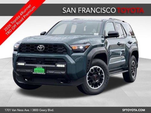 2026 Toyota 4Runner TRD Off-Road Premium