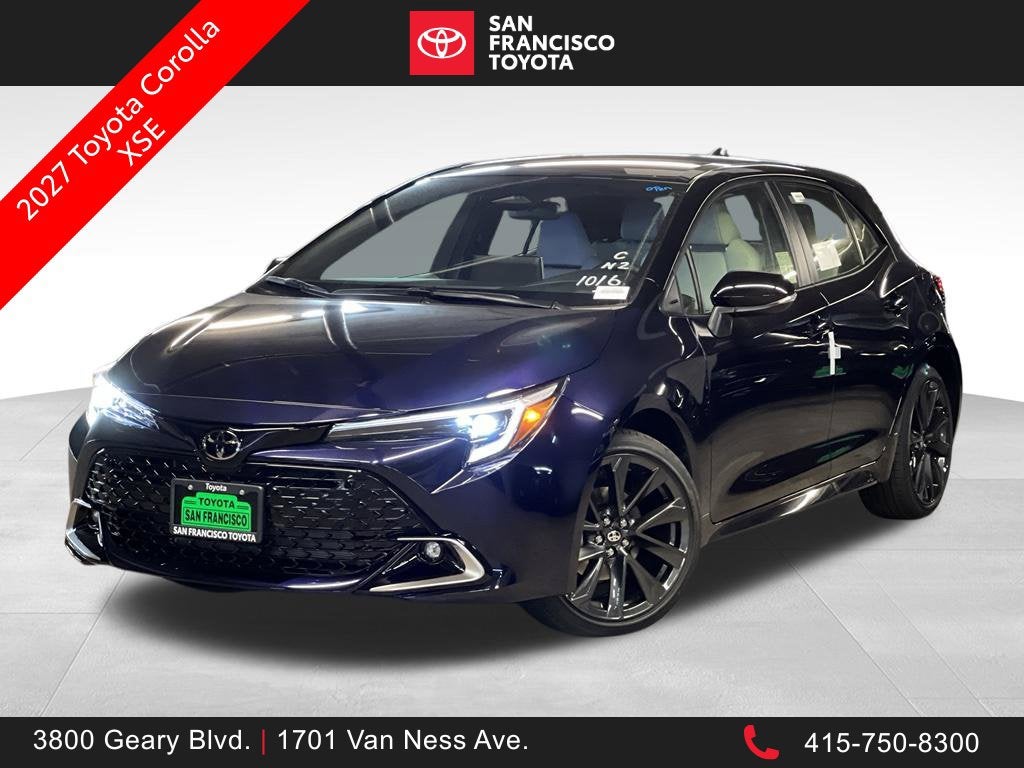 2027 Toyota Corolla Hatchback XSE