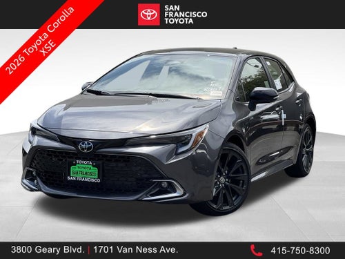 2026 Toyota Corolla Hatchback XSE
