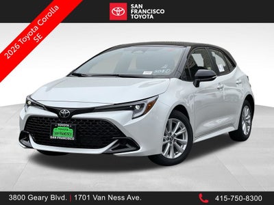 2026 Toyota Corolla Hatchback SE