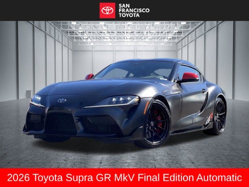 2026 Toyota GR Supra MkV Final Edition