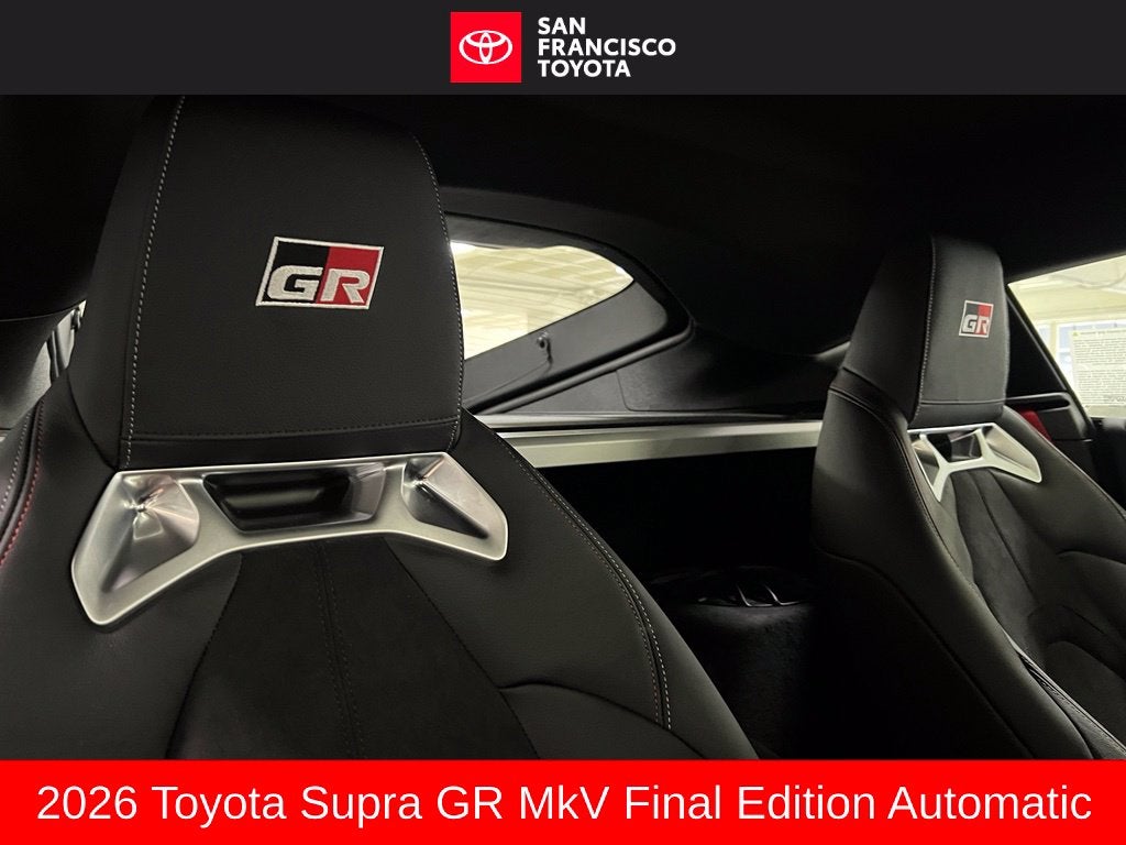 2026 Toyota GR Supra MkV Final Edition