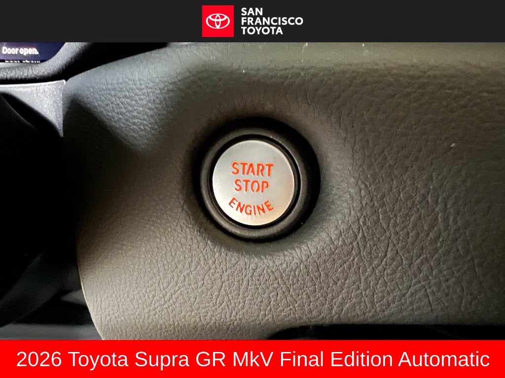 2026 Toyota GR Supra MkV Final Edition