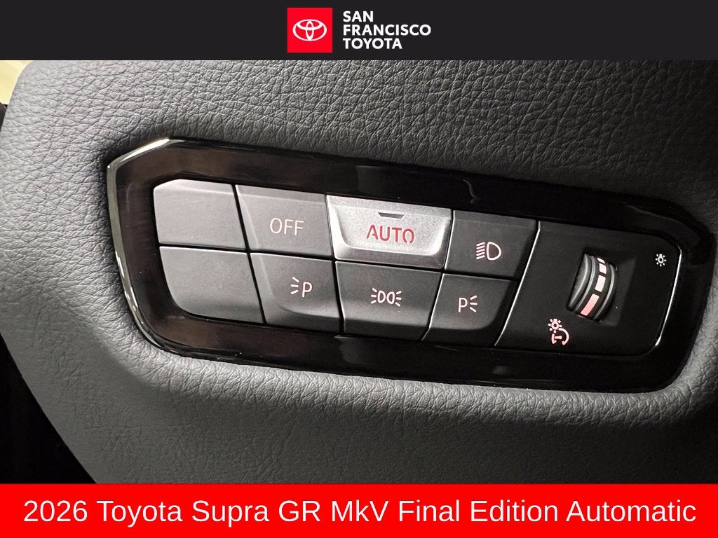 2026 Toyota GR Supra MkV Final Edition