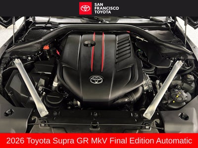 2026 Toyota GR Supra MkV Final Edition