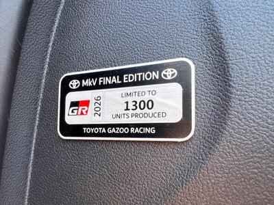 2026 Toyota GR Supra MkV Final Edition