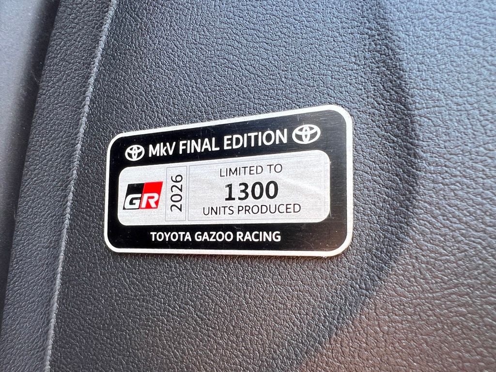 2026 Toyota GR Supra MkV Final Edition