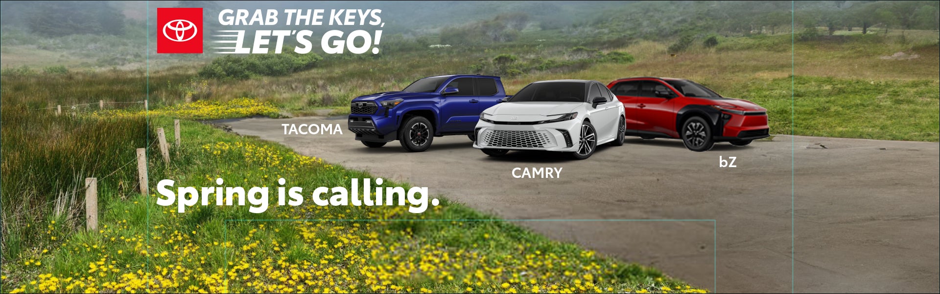 Toyota, Spring is Calling, English