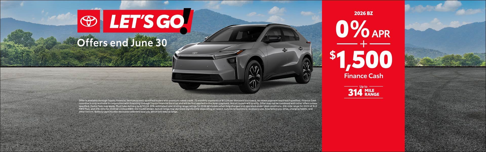 Toyota, bZ, English