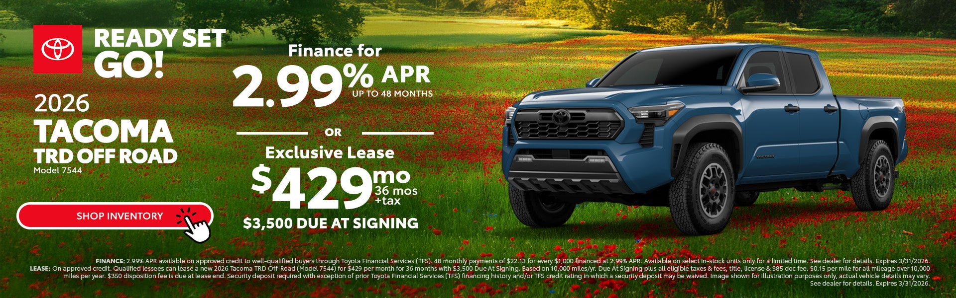 2026 Tacoma TRD Off Road