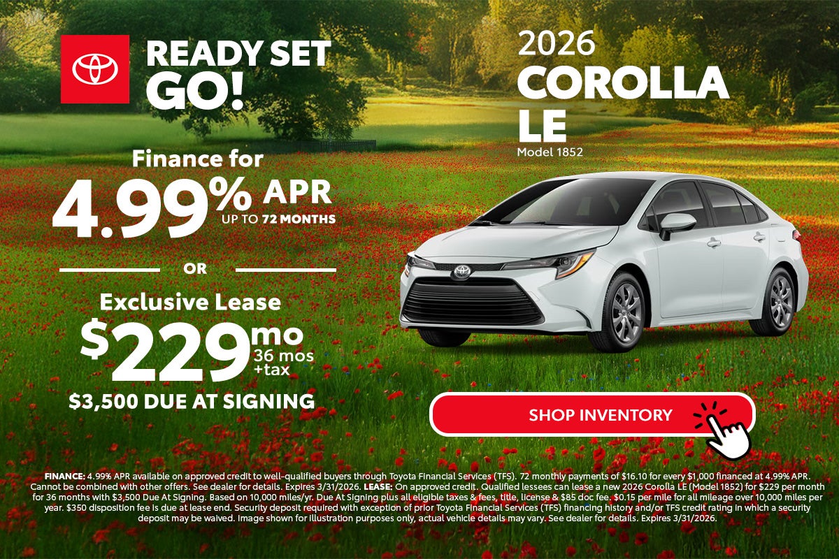 2026 Corolla LE