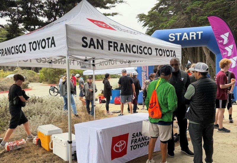 San Francisco Toyota - Finish Line Sponsor