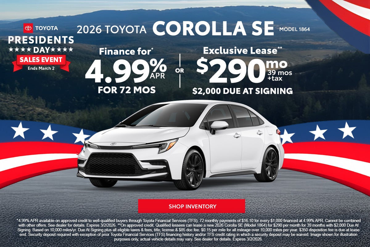 2026 Toyota Corolla SE 