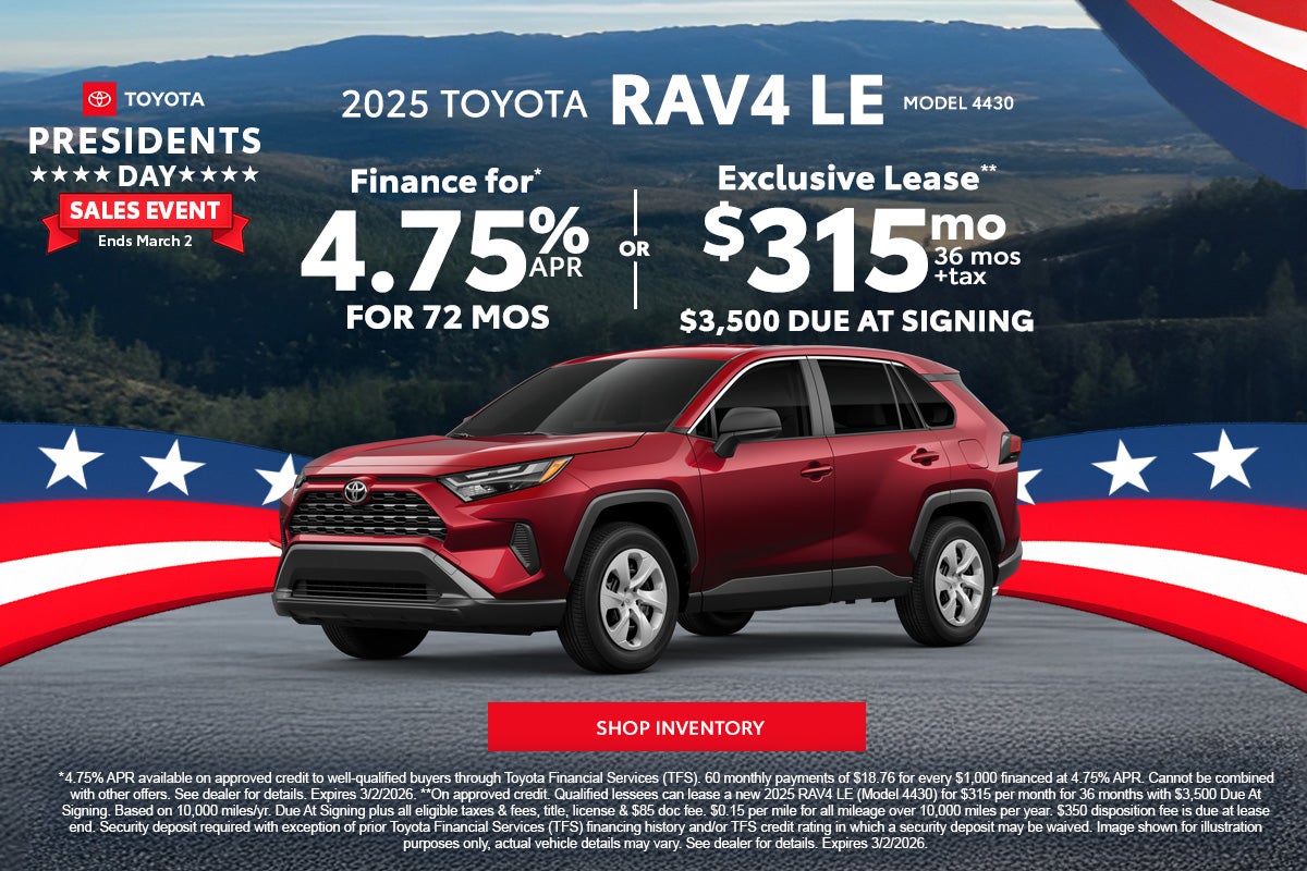 2025 Toyota RAV4 LE 